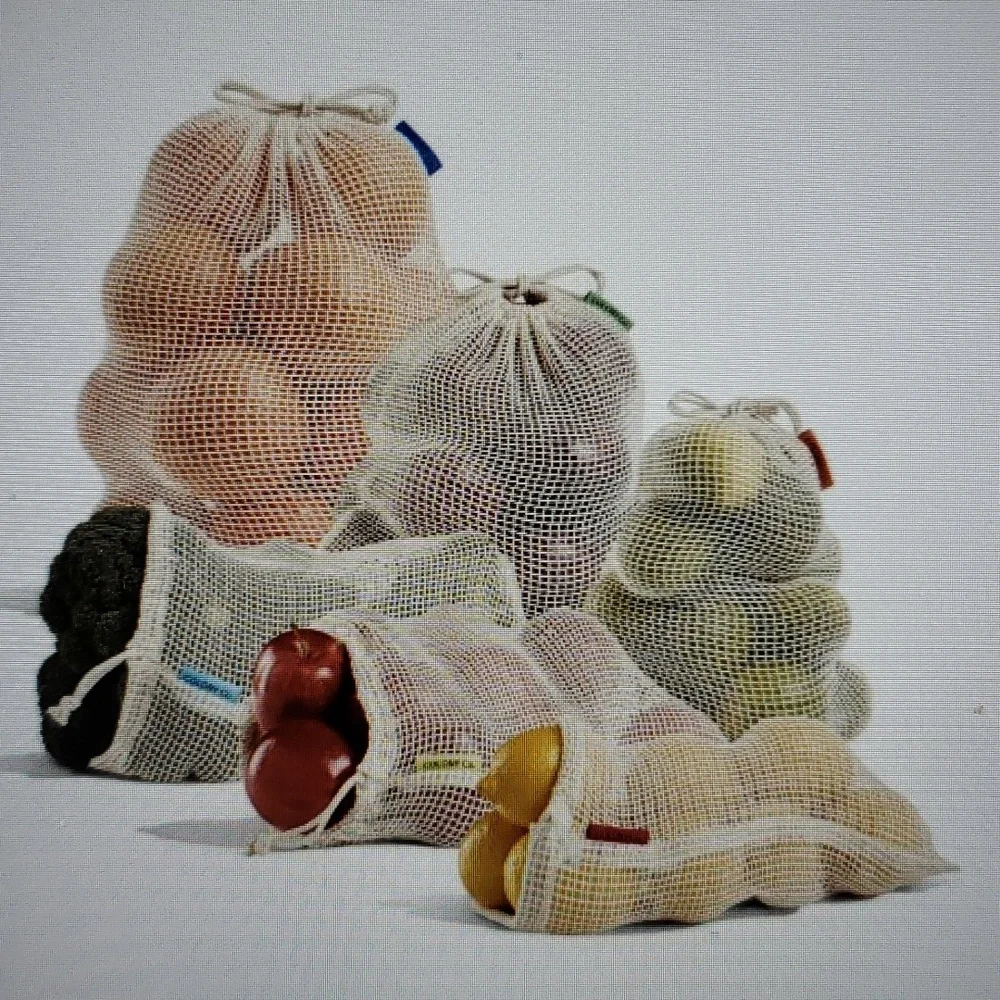 Reusable Produce Bags Bundle of 8